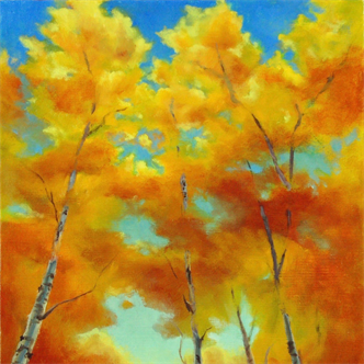 Landscape Painting – Fall Color in Oils or Acrylics