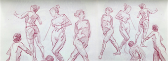 Dynamic Figure Drawing from Life and Invention