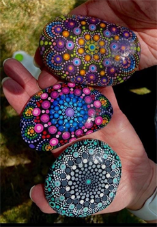 Mandala Rock Painting for Beginners (Spring2-2024) Ages 13+