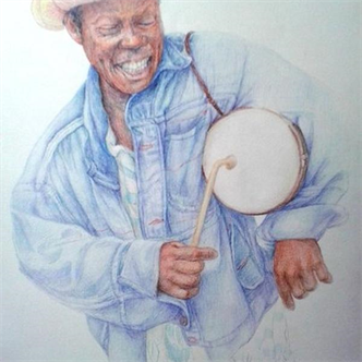 Portrait Drawing from Photos with Colored Pencil