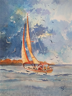 Summer Breeze Watercolors - Ages 15 thru Adult (Summer1-2024)