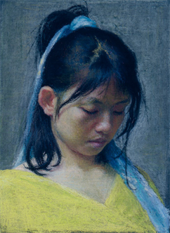 Painting Portraits Pastel
