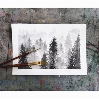 Winter Watercolors
