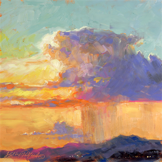 Discover Oil Painting – MONSOON SUNSET
