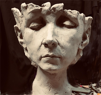 Portrait Sculpture from Photo Reference