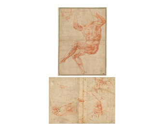 Mastercopy Drawing: Michelangelo