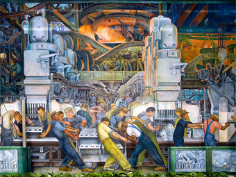 New Sensibilities Art Talk: Live Walkthrough of the Diego Rivera “Detroit Industry Murals”
