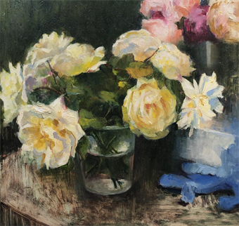 Floral Painting in Oil