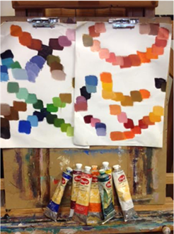 Color Mixing with a Limited Palette and Palette Knife Painting ONLINE