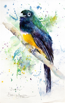 Painting Birds In Watercolor Online