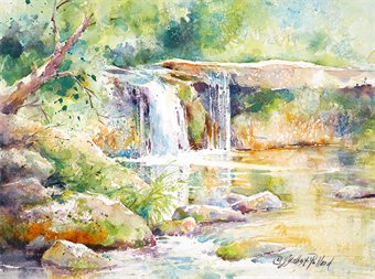 Watercolor Unleashed! Yosemite Falls
