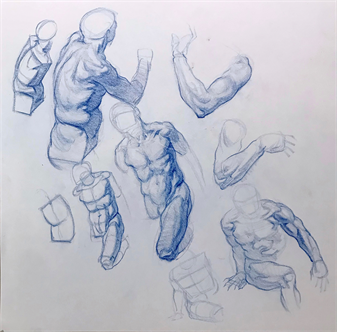 Dynamic Figure Drawing From Life and Invention
