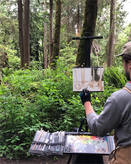 Plein Air Painting with Gouache: Capturing Quick Color Notes