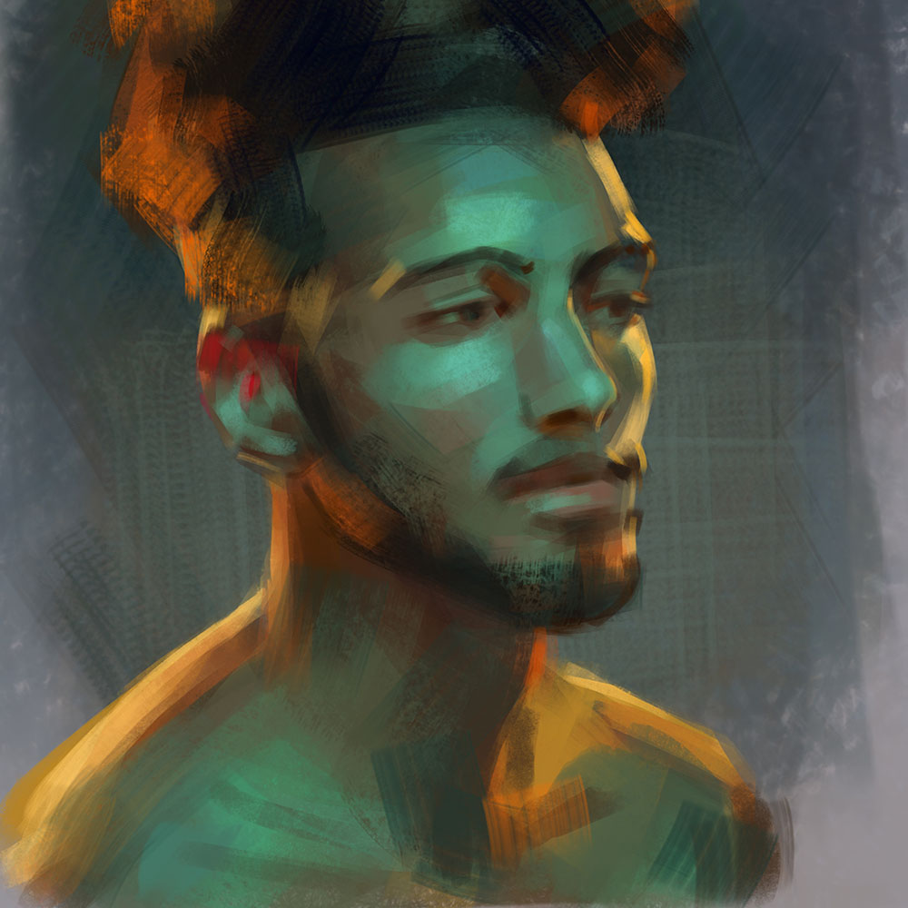 Stylized Digital Figure Painting