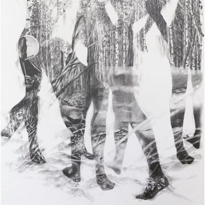 Presence / Absence - Playing with Space in Drawing
