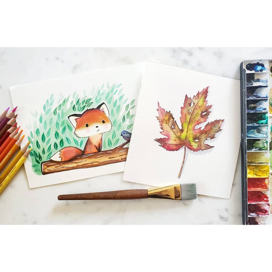 Autumn Art - Paint & Draw