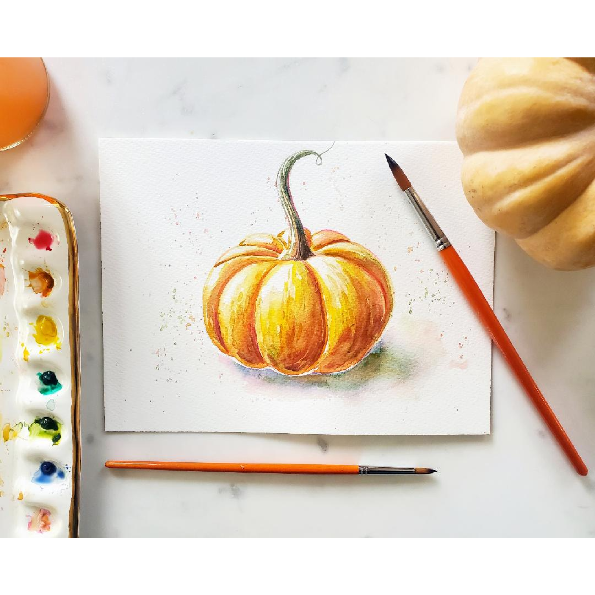 FREE Art to Go: Halloween in Watercolor