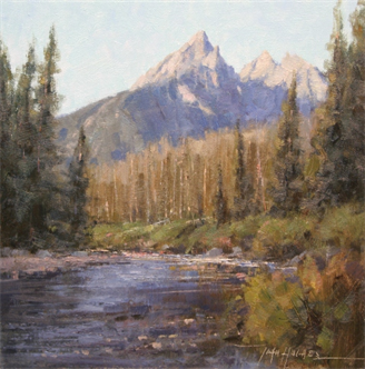 Scottsdale Artists School Plein Air Painting In Grand Teton