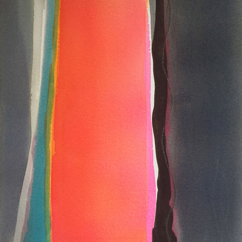 Color Field Painting with Watermedia