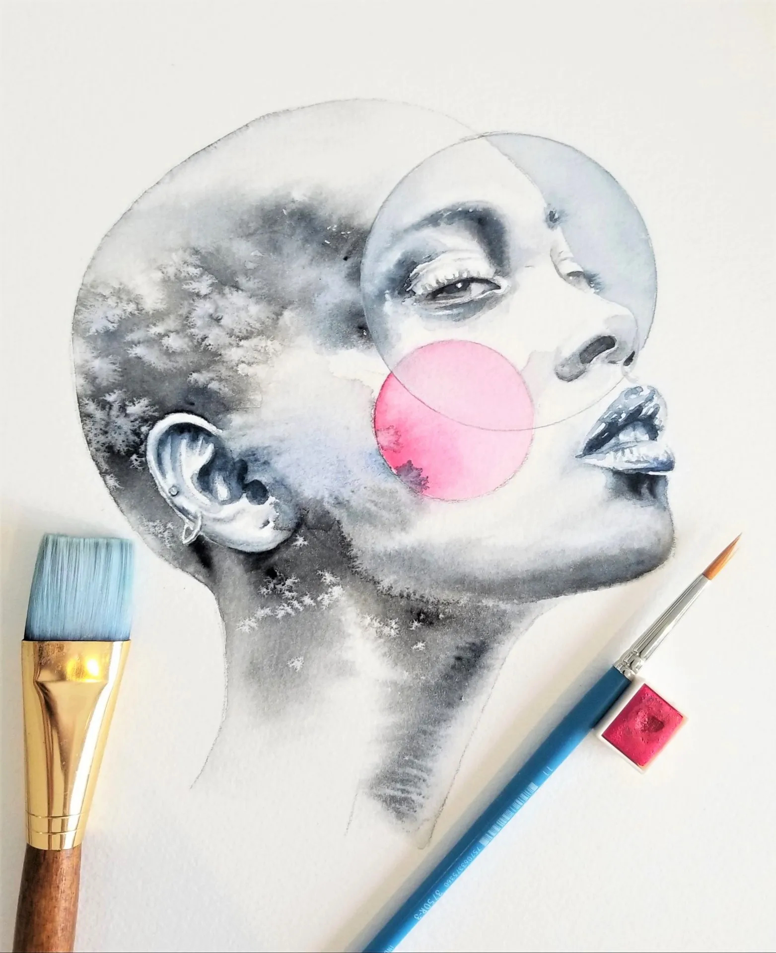 Expressive Watercolor Portraits