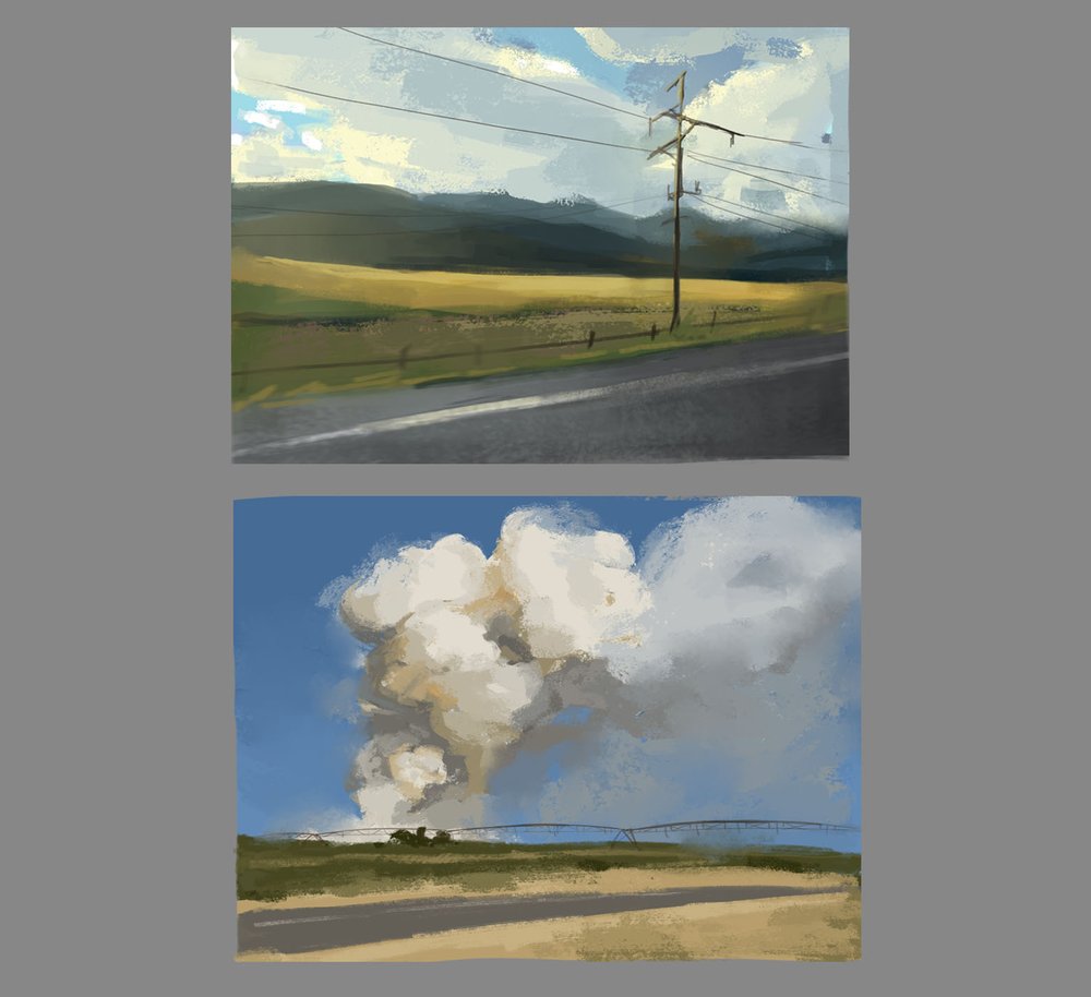 Painting Anime and Cartoon Backgrounds