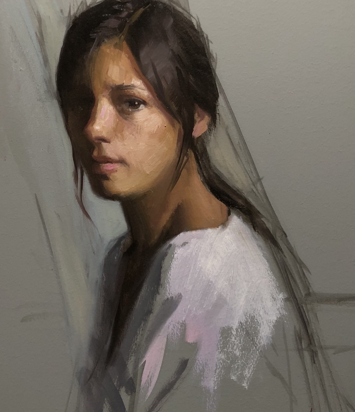 Portrait Painting: Learning to Observe and Interpret