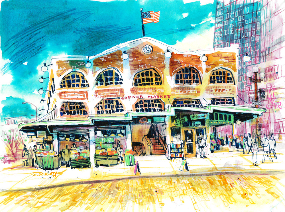 Pike Place Sketch Walk