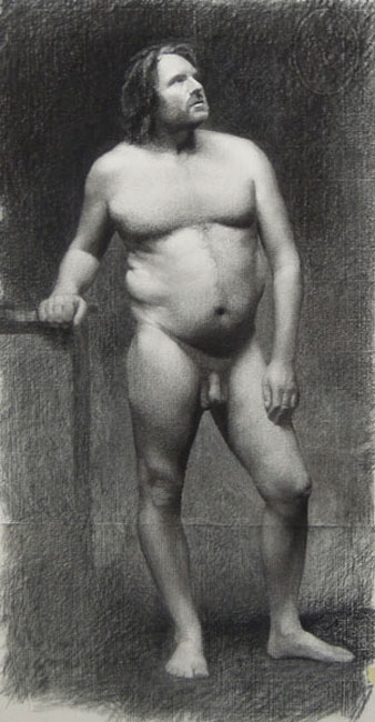 Figure Drawing in Charcoal