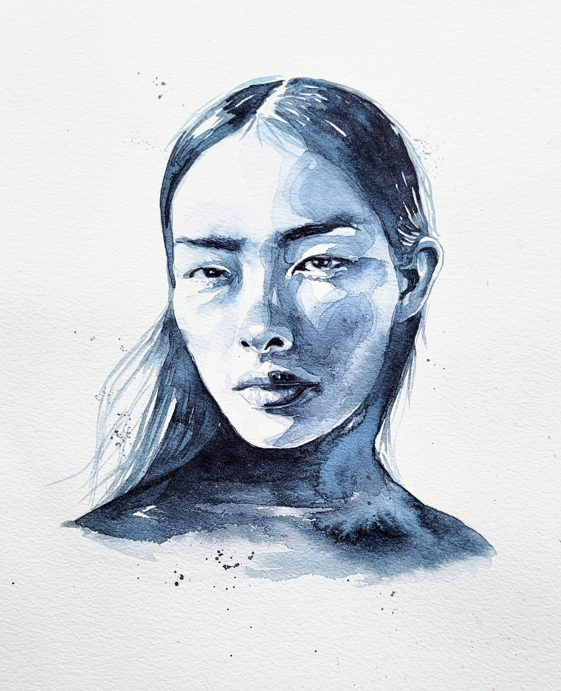 Contemporary Watercolor Portraits