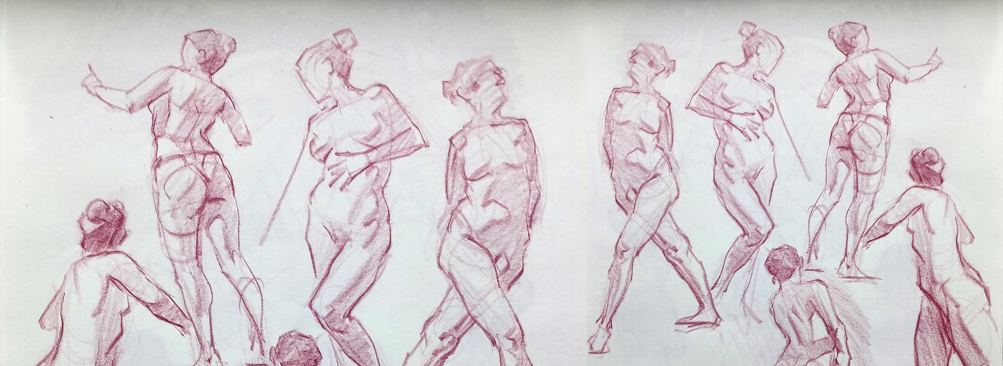 Dynamic Figure Drawing From Life and Invention