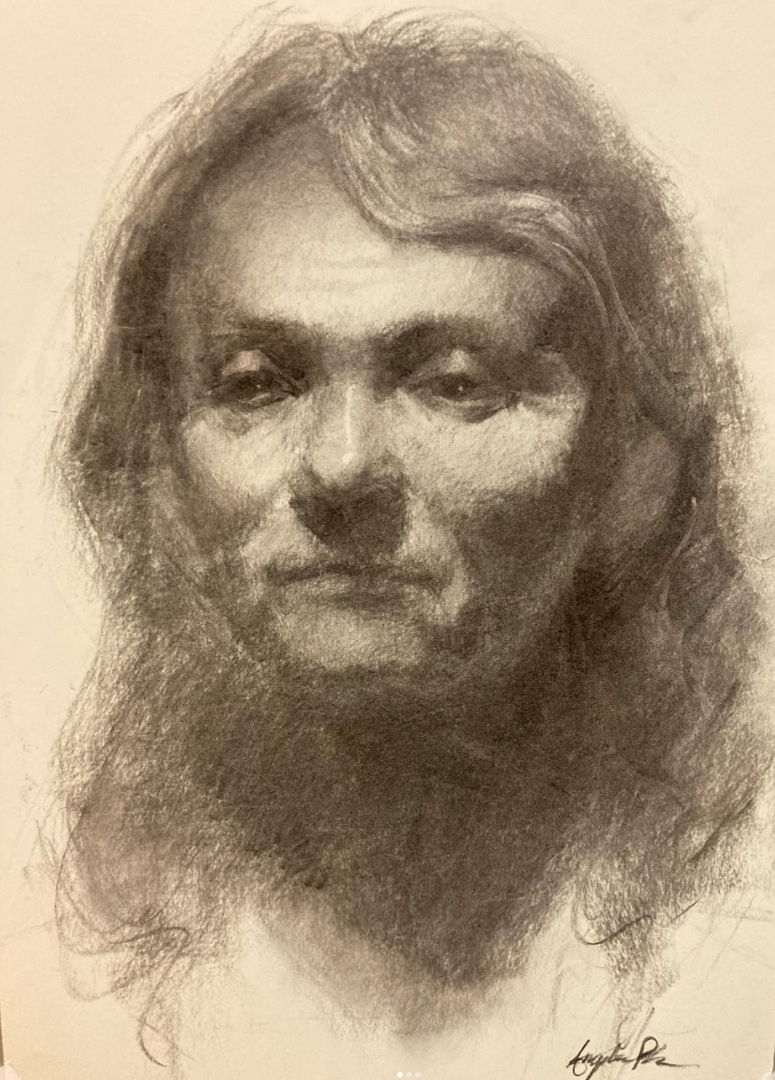 Brush Hour: Beginner Charcoal Portrait