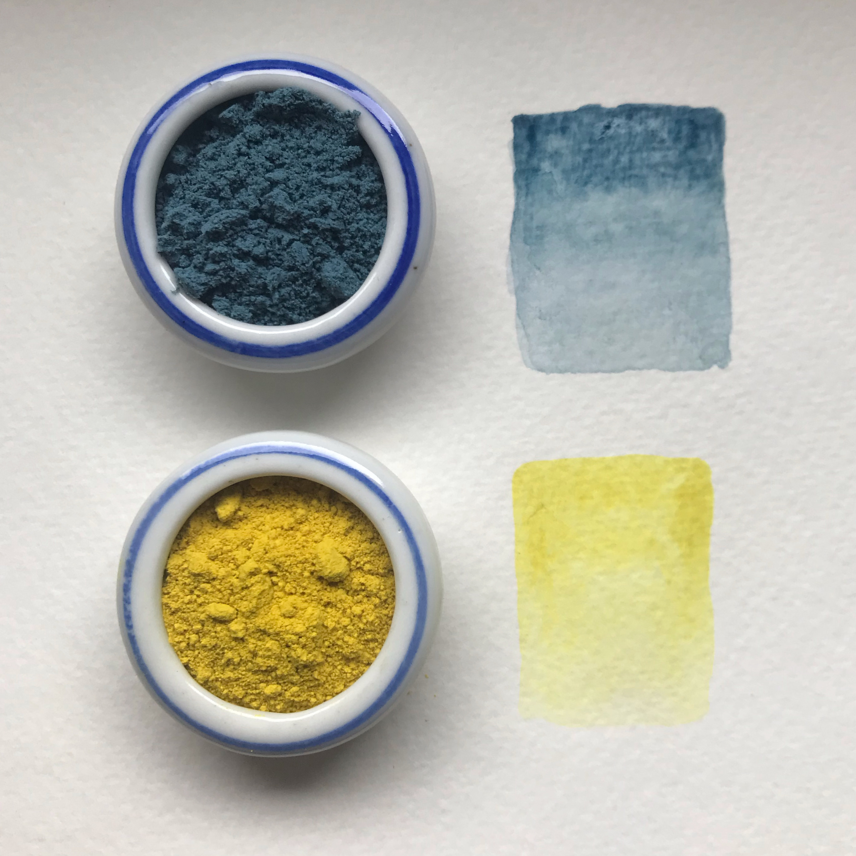 Making Watercolor Paints From Plants