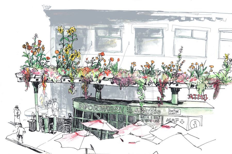 Pike Place Sketch Walk