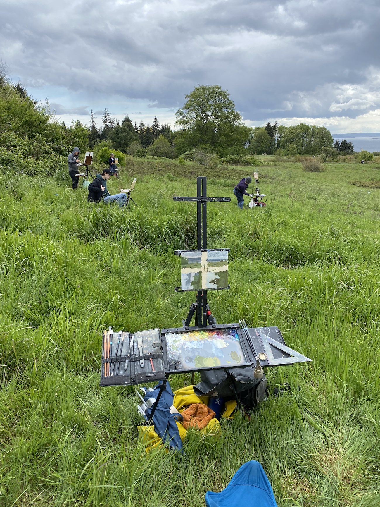 Plein Air Painting in Oils: Developing a 2-day Plein Air Painting